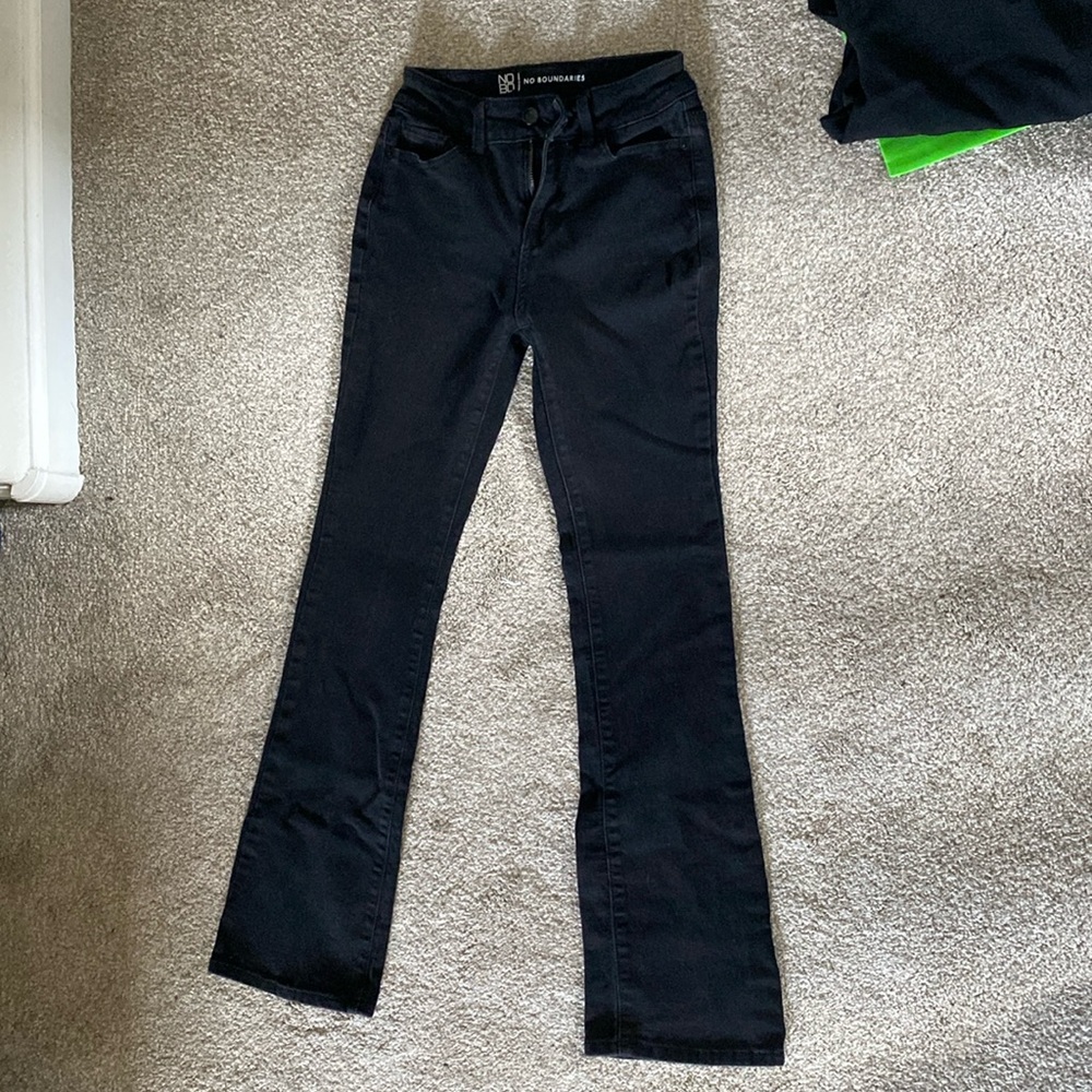 No Boundaries black Jean pants size 1